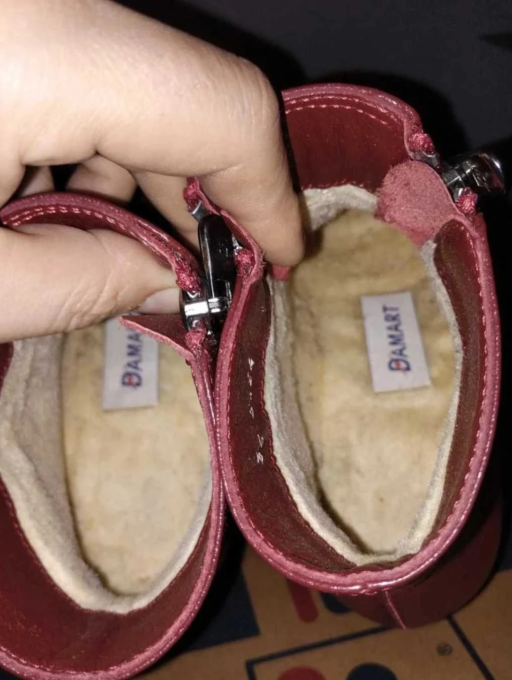 Botins vermelhos, Damart P35/36 – photo 4